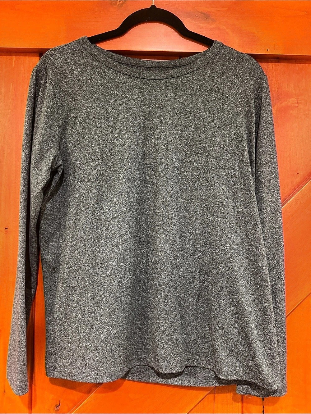 Women's Gray Long Sleeve Tee